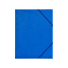 Elastikmappe A4 | Karton | Blå