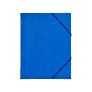 Elastikmappe A4 | Karton | Blå