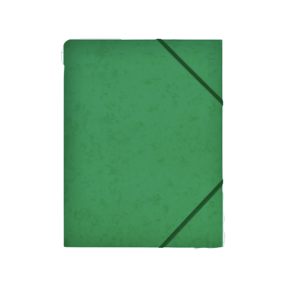 Billede af Elastikmappe A4 | Karton | Grøn