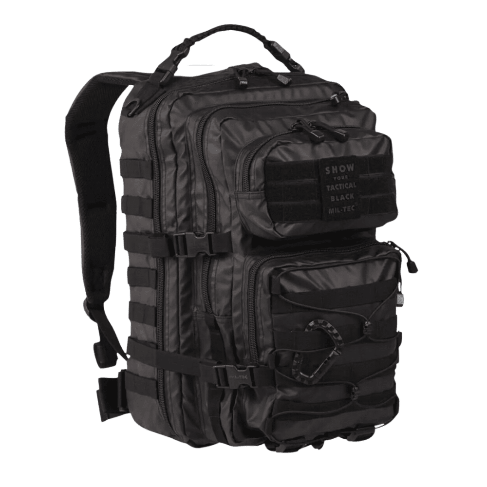 Billede af Skoletaske Black Tactical 4-9 klasse