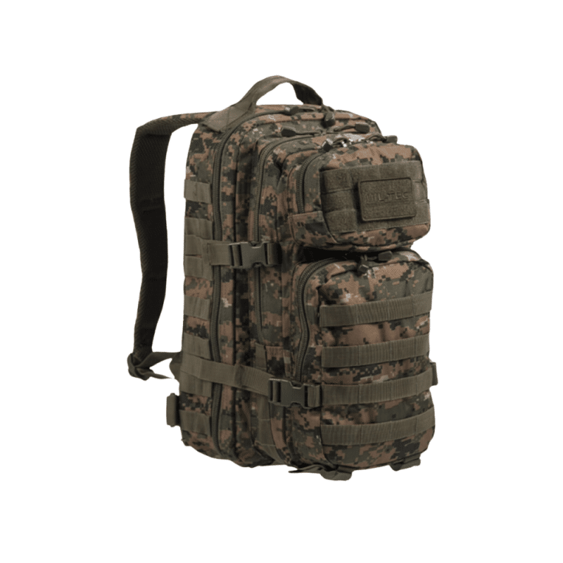 Skoletaske Digital Woodland Camo 0-3 klasse