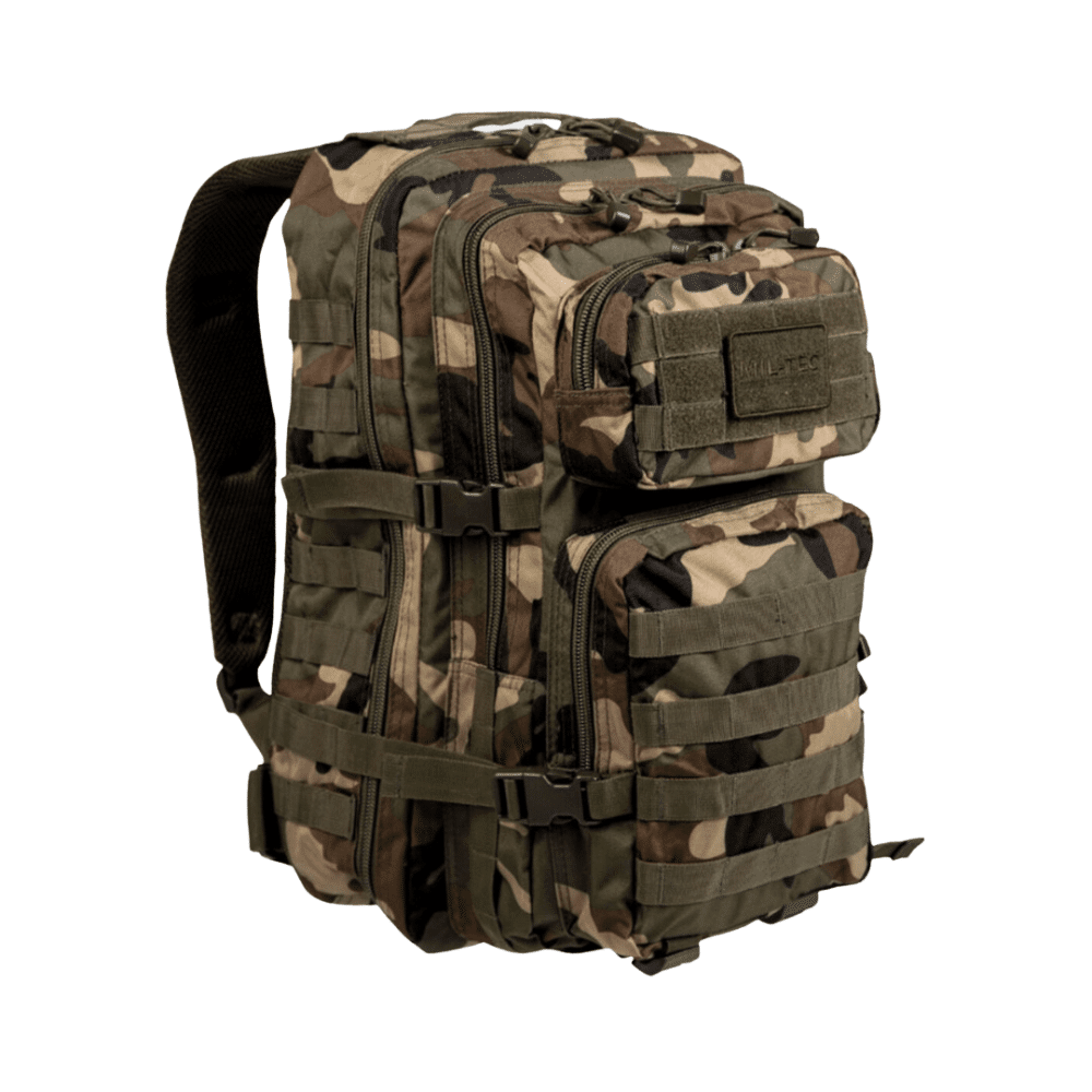 Billede af Skoletaske woodland camo 4-9 klasse